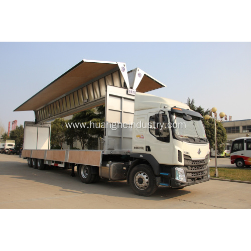 Wings Open Cargo Semi Trailer (Three-axis)